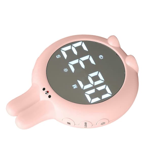 Sød Digital Timer Multifunktionel Høj Præcision Magnetisk Børne Nedtællingsur til Lektier Madlavning Sport