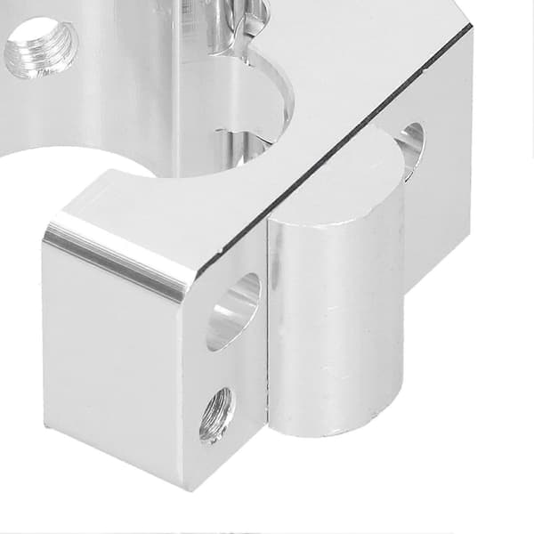 Motorcykel Styhöjare Fäste Viktblock med Packning för 22mm/28mm Variabel Diameter