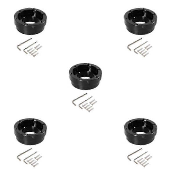 1/2/5 70mm Rattadapter Passar För Logitech G29P20211224797 Black 5PCS