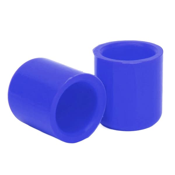 5 st Insug Vakuumslang Silikonslang Ändplugg Lock Tätningslock 25mm Innerdiameter Universal Passform för Bil Blå