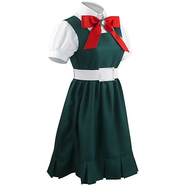 Danganronpa V2 Gakuen Sonia Nevermind Cosplay Kostym Skoluniform Kostym Outfit Kjol S