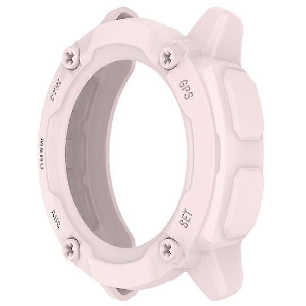 För Instinct 2X Repskydd Stötfångare Fodral Ram Hölje Skärmskydd Ärm P20211224605 Light pink