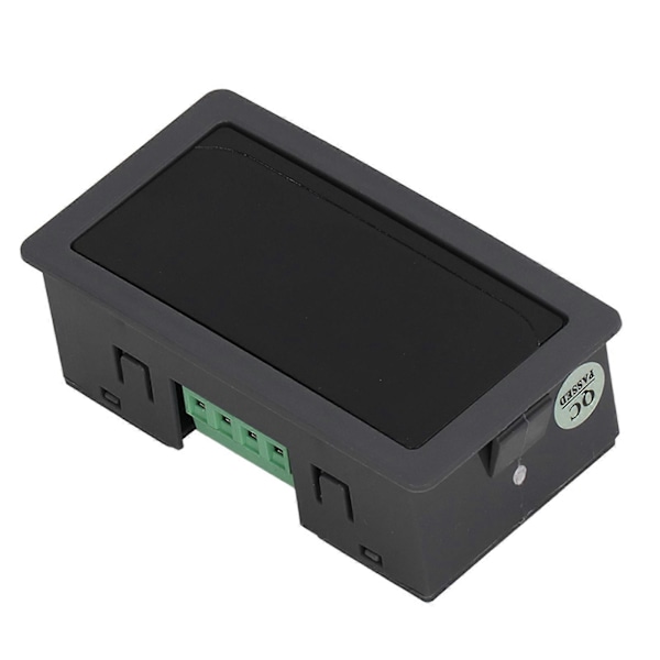 Voltmeter Spenningsmåler Volt Tester DC50V 4-sifret Display Tilbehør for Måling