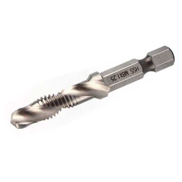 M8 HSS 1/4\" Hex Skaft Bor & Gjenge Taper Bor Power Tool Del