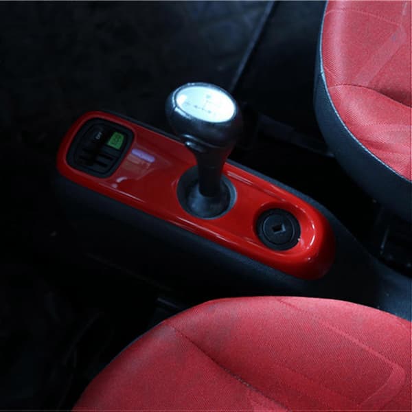 För - Smart 451 Fortwo Bil Växelspaksknopp Panel Ram Skydd Trim
