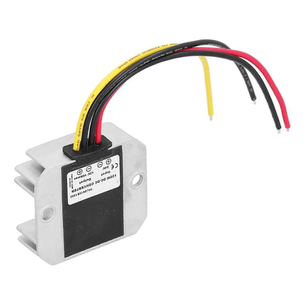 DCDC Konverter 24V til 12V 10A 120W StepDown Vanntett Spenningsregulator Transformator