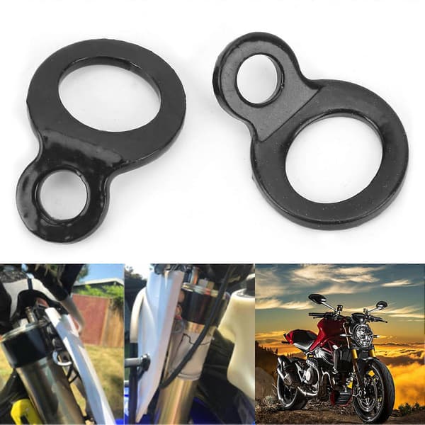 Par Trailer Surringsringe D-formet Rustfrit Stål til Motorcykel Cykel Kajak ATV