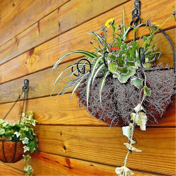 40-pak Q-hanger Kroge, Julelys Hanger Kroge Med Skrue Til Garage Udendørs Frigivelse Tråd Fai
