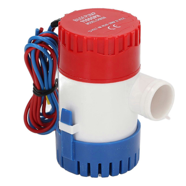 Lænsepumpe 12V Elektrisk Marine Vandpumpe 29mm ID Slange Nedsænkbar Båd Vandpumpe