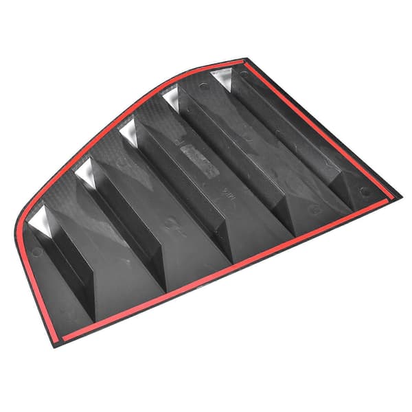 Par Sidofönster Ventilationsgaller Trim Bilmodifiering Passar R Mk6 2009-2013 Kolfiberstil