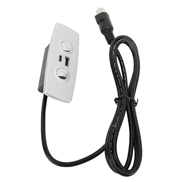 Lepotuolin ohjaimen vaihto 2 painiketta 5-nastainen USB Type C Ower Sähköinen nostotuoli Sohva Käsiohjauskytkin