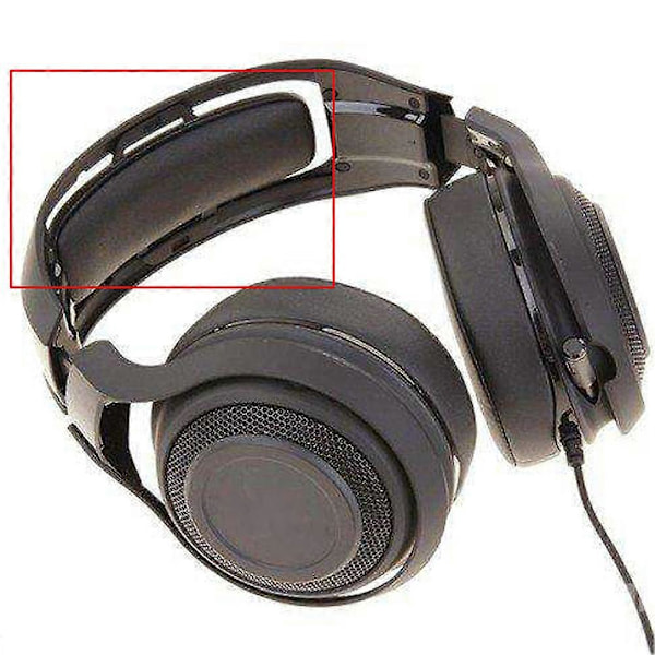 Korvaava pelikuulokkeiden yläosan pääpantaspehmuste, yhteensopiva Razer ManO'War 7.1:n kanssa