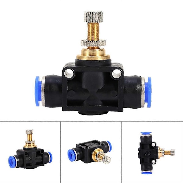 Pneumatiske Push In Fittings Luftventil Vandslange Rørforbindelse Speed Joiner