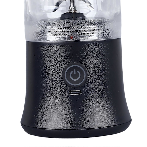 Portabel Blender 600ml Stor Kapacitet Mångsidig Uppladdningsbar Shakes och Smoothie Blender Juicepress Maskin för Hem Utomhus
