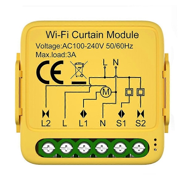 Tuya Älykäs WIFI Verhokytkinmoduuli Yhdistetyt Rullaverhot Sälekaihdinmoottori Smart Life APP Toimii Alexan ja Google Homen kanssa