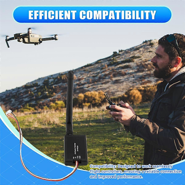 3DR 500MW 433MHZ Radio Telemetri Luft & Jord Data Transmit Modul til Drone Tilbehør