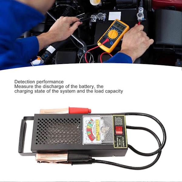 Bilbatteritestare Hög Precision 6v till 12v Laddningssystem Automatisk Batterianalysator för Elbilsbatterier