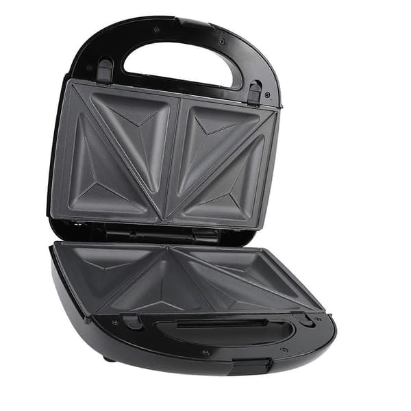 Våffeljärn med utbytbara munkplattor 800W Elektrisk non-stick multifunktionsmaskin för frukostsnacks