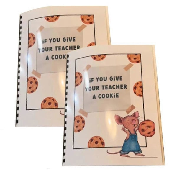 Hvis Du Gir Læreren Din En Kake, Gavebok for Lærerpåskjønnelse, Kreativ og Omtanke Gave til Lærer, Gave 2 stk