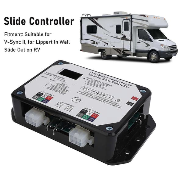 Slide Controller Dobbel Synkron Hastighets Erstatnings Slide Controller for Lippert In Wall Slide Out På RV