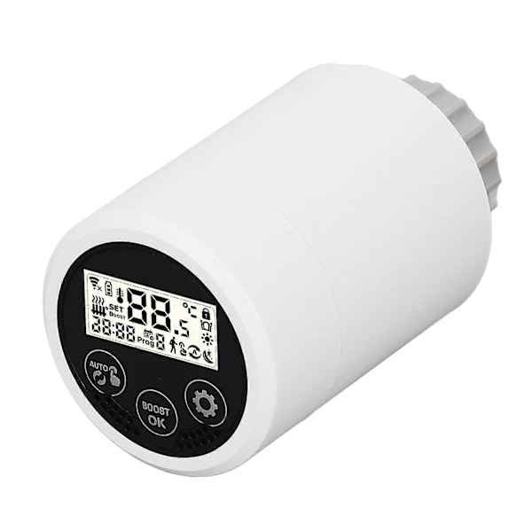 Smart Radiatorventil Intelligent Termostatventil Mobilappstyrning Radiatorregulator för Zigbee