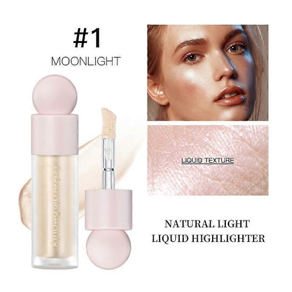 Flydende Highlighter til Ansigtet Shimmer Multifacetteret Kosmetisk Pen Ansigt Blush Professionel Highlighter Kropsmakeup Kosmetik 1
