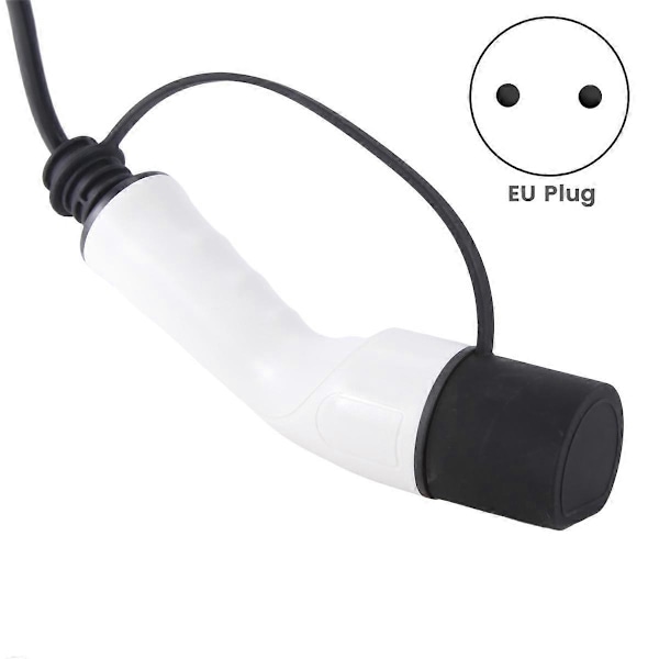 EV-stik 16A Type 2 Hanstik til Schuko Stikdåse EV Ladeadapter til EV Ladestation Elbil, EU Stik