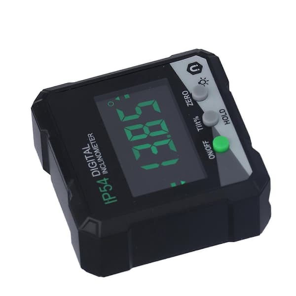 Digitalt Inklinometer Vinkelmåler Vinkel Finder Magnetisk LCD-Display 360