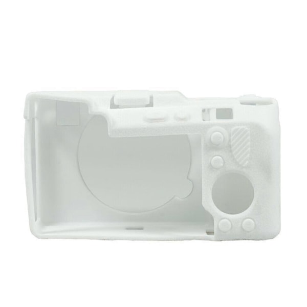 A7C2 Kumisilikonikotelo Suojus Sony A7C II A7CII A7C Mark js -kameralle White