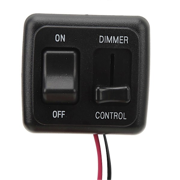 12V DC Vaihtokytkin himmennyssäätimellä LED Halogeeni Hehkulamppu RV Auto Kuorma-auto Nauhavaloille
