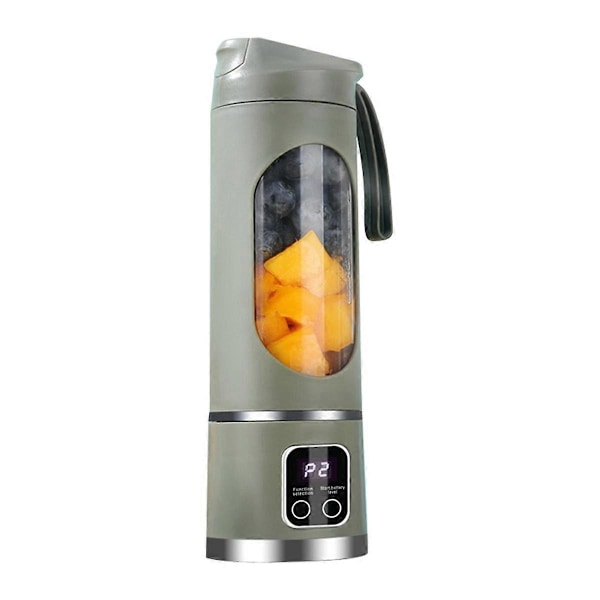 Portabel Blender Elektrisk Juicepress Fruktmixer USB Uppladdningsbar Smoothie Mini Blender Personlig Juicepress 12 Skär 3 Växlar B
