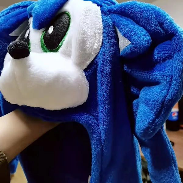 Cosplay Spel Kostymer Rekvisita Höst och Vinter Flanell Heldräkt Pyjamas Anime Kläder Huvtröja Hemmakläder Vuxna Barn 115-130cm