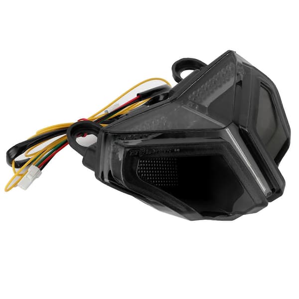 Motorcykel LED Bakljusmontering Rökfärgat Glas Hög Ljusstyrka Passar Ducati 848/1098/1198