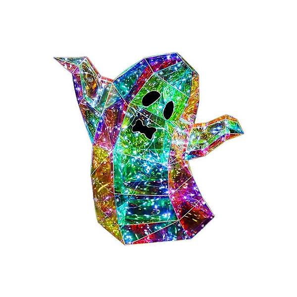 Prismaattinen irisoiva aavepatsas, LED-aavepatsas, Halloween-koriste-aavepatsas