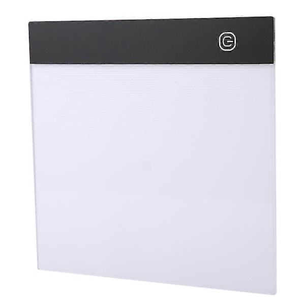LED Tegnebrett Lysboks A5 Kunst Tegning Kopieringsplate Bord USB-kabel