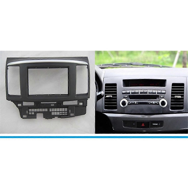Bil Fascia Radio Panel for 2007-2015 Dash Kit Installasjon Facia Konsollramme