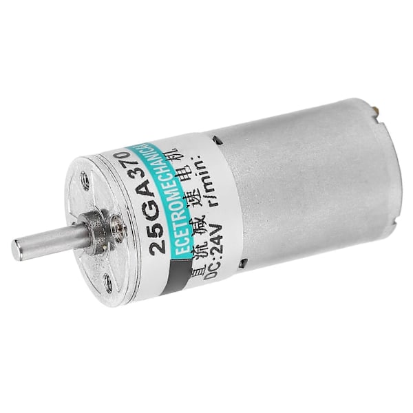 DC Växelmotor Mikro Låg Hastighet CW CCW Permanent Magnet Sport Kontroll 24V XD?25GA370 200rpm/min