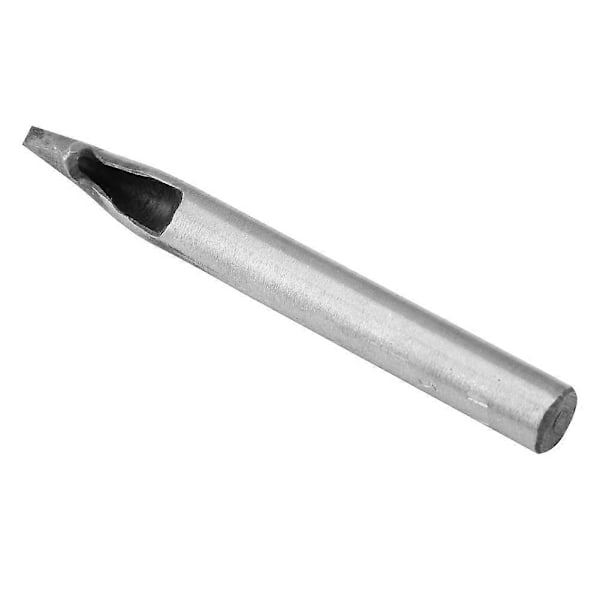 Läderhantverk DIY Verktyg Högkolstål Hålslag Rektangel (10x3)
