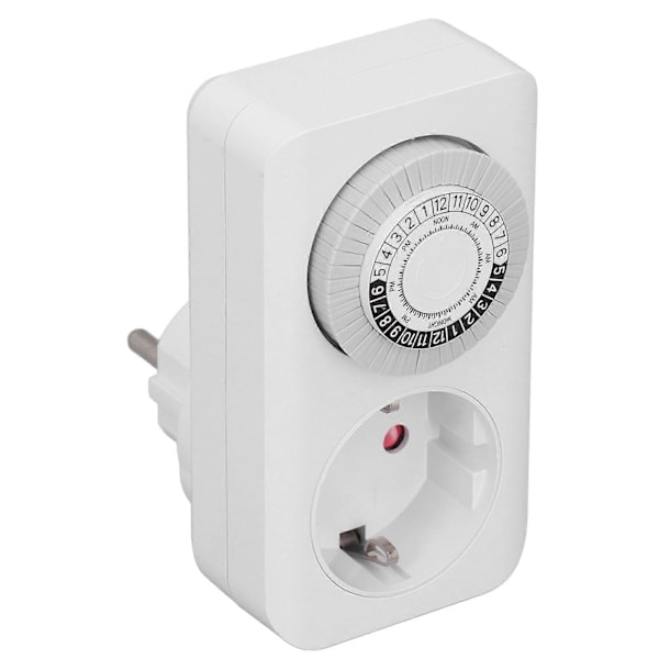 Smart Timer Socket Fjernkontroll Husholdnings Intelligent Tidsurkontakt 50Hz