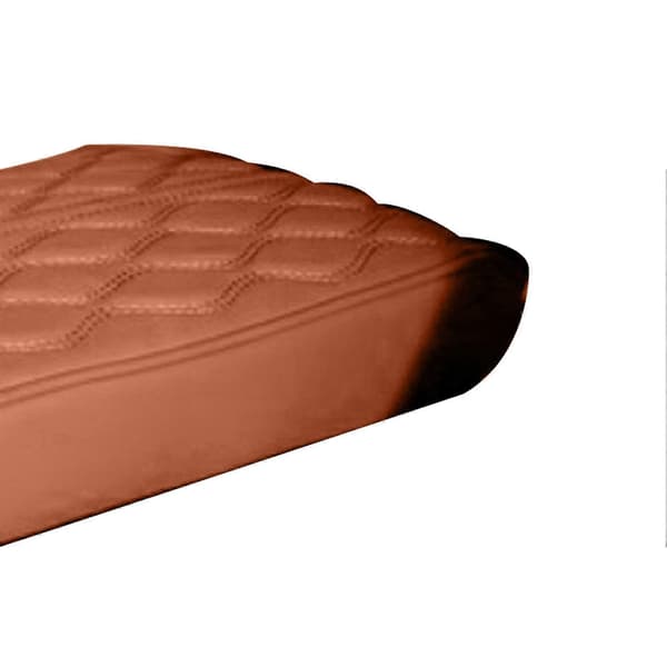 Armstöd Sitslåda Skydd Bekväm Touch PU Läder Bil Centerkonsol Armstöd Pad Universal för Fordon Brun