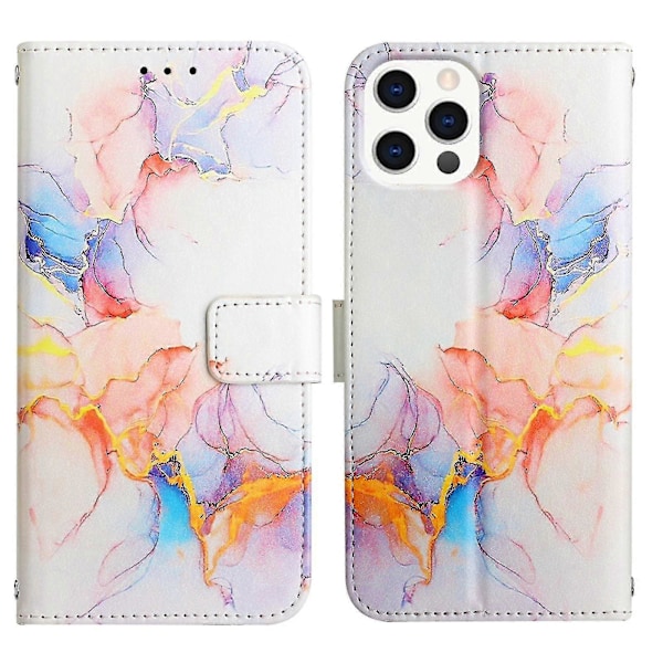 Marmor Mønster Cover til iPhone 13 Pro Max LS004