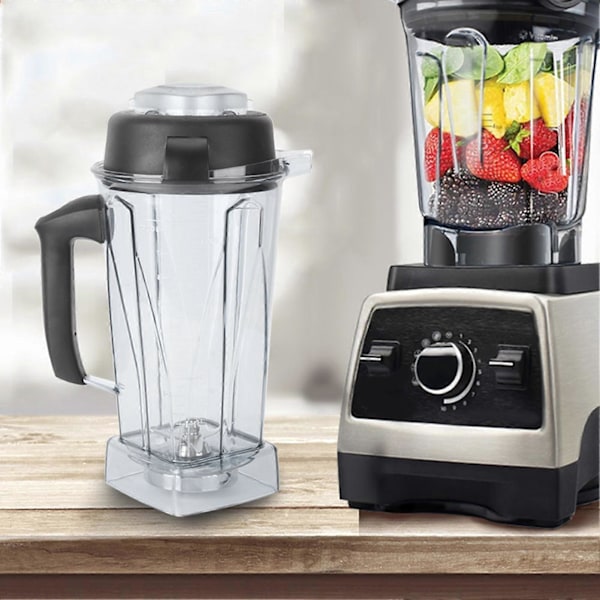 64oz Gennemsigtig Blenderbeholder Kop Låg Blad Udskiftning Tilbehørssæt Passer til C Serie Blender