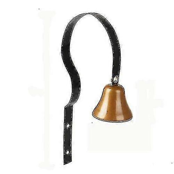 Ny Traditionell Retro Vintage Dörrklocka Metall Dörrklocka Väggmonterad Hem Butiks Dekoration Snabb Black