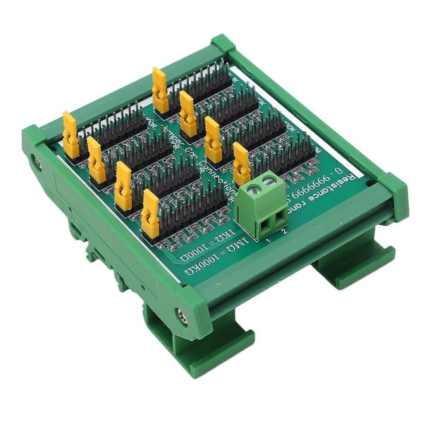 Modstandstavle 0 til 9999999.9 PCB Programmerbar SMD Modstandstavle med Terminaler 220V Med Føringsskinne