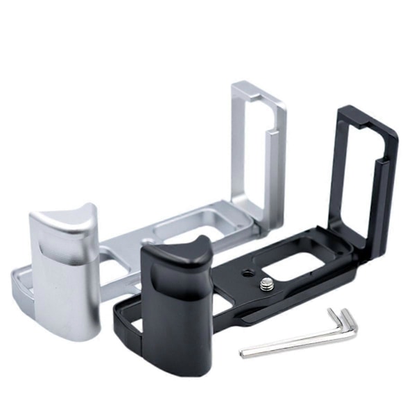 Kamera L-Plade Beslag Quick Release Plade Greb til OMD EM5II EM5MarkII Sort