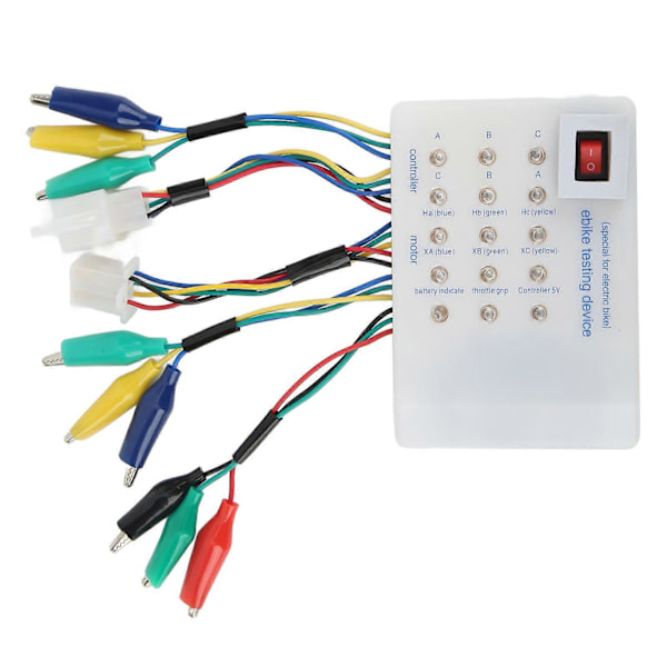Børsteløs Motor Controller Tester Elbil Scooter 24V 36V 48V 60V 72V til Elbil Elcykel