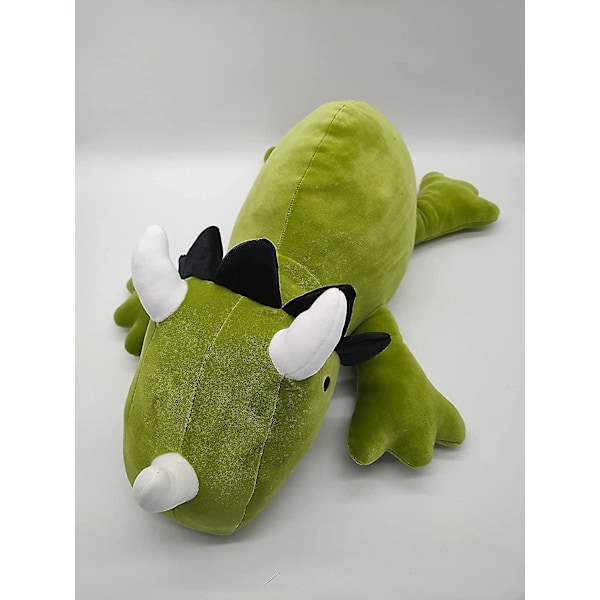Dinosaurie Tyngd Plysch Kudde, Söt Dinosaurie Djur Docka, Mjukt Svankstöd Söt Kudde (38cm)
