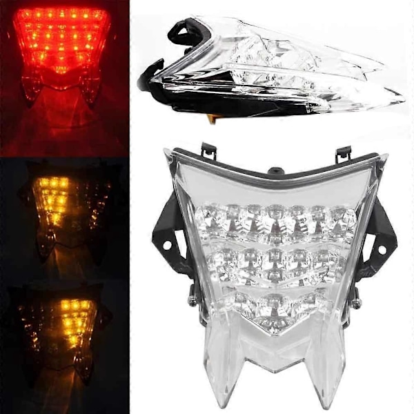 Motorcykel Blinkers Ljus Indikator Bakljus Bromsljus LED Baklykta För S1000R Hp4 S1000Rr 2010-2016 Vit