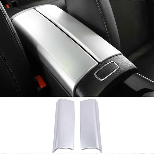 för B Klass W247 X247 2019 2020 Silver ABS Bil Interiör Armstöd Box Ram Skydd Trim