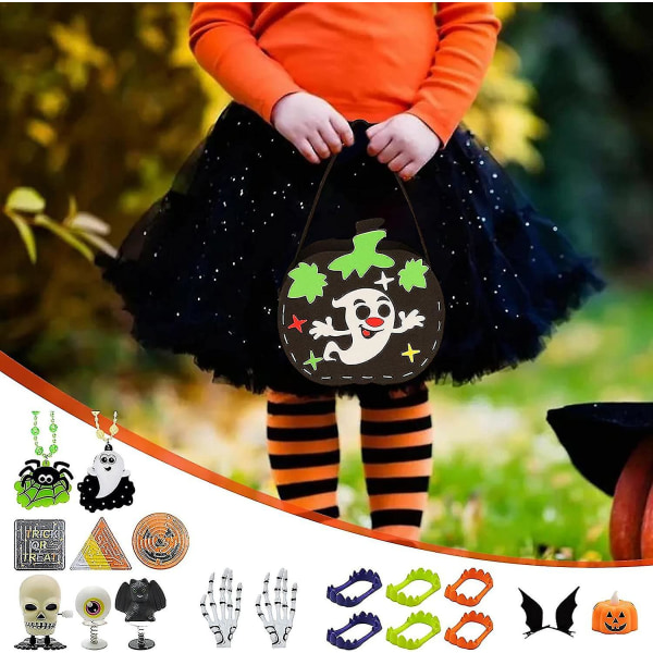 Halloween sortiment leksaker,halloween rekvisita set - Halloween festleksaker sortiment för barn, Halloween Goody Bag Stuffers